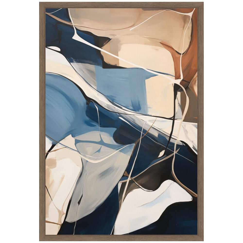 "Sylvie ""Abstract Fluid Movement"" by The Creative Bunch Studio Abstract Framed Art Print 23 in. x 16 in." price history on PriceWatchPro