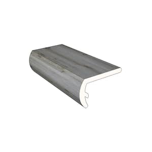 Windswept 1.16 in. Thick x 2.07 in. Wide x 72.05 in. Length Vinyl Stair Nose Molding