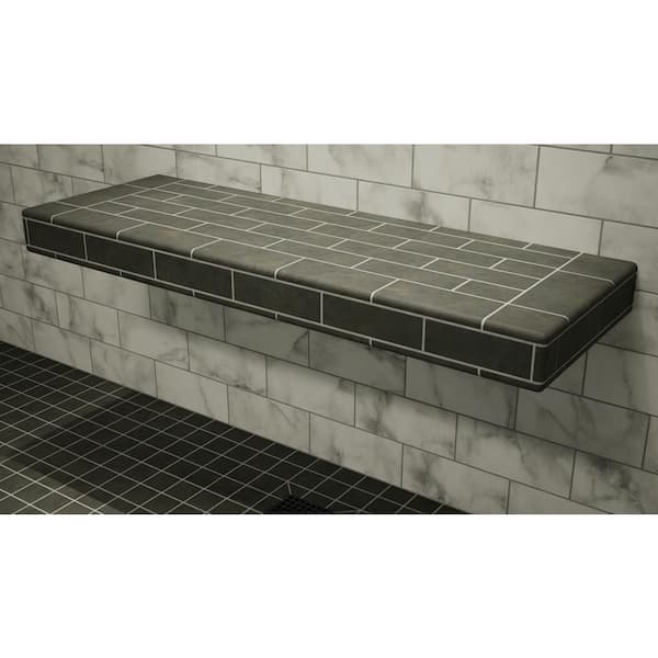 THE ORIGINAL GRANITE BRACKET x x The Original Floating  Shower Bench Kit with XPS Concrete Mesh Board-Original Shower Bench Bracket 