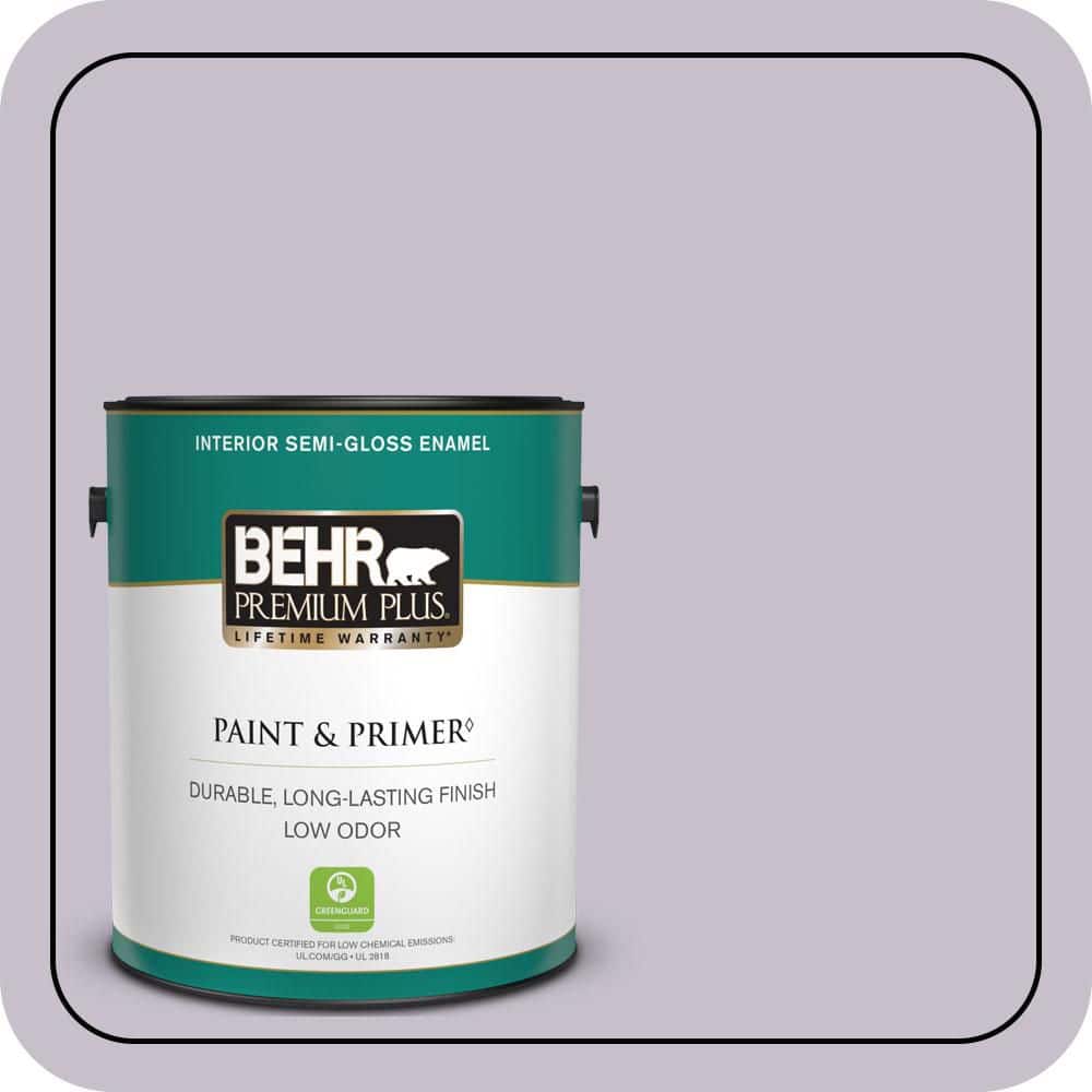 1 gal. #660E-3 Foxgloves Semi-Gloss Enamel Low Odor Interior Paint & Primer price history on PriceWatchPro