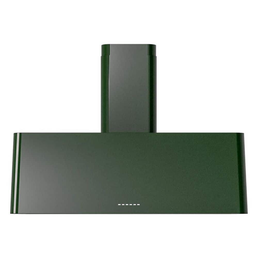 UAG40EG Nostalgie II 40 in Ducted Wall Mount Range Hood with 850 CFM, 3 Speed + Intensive, in Emerald Green