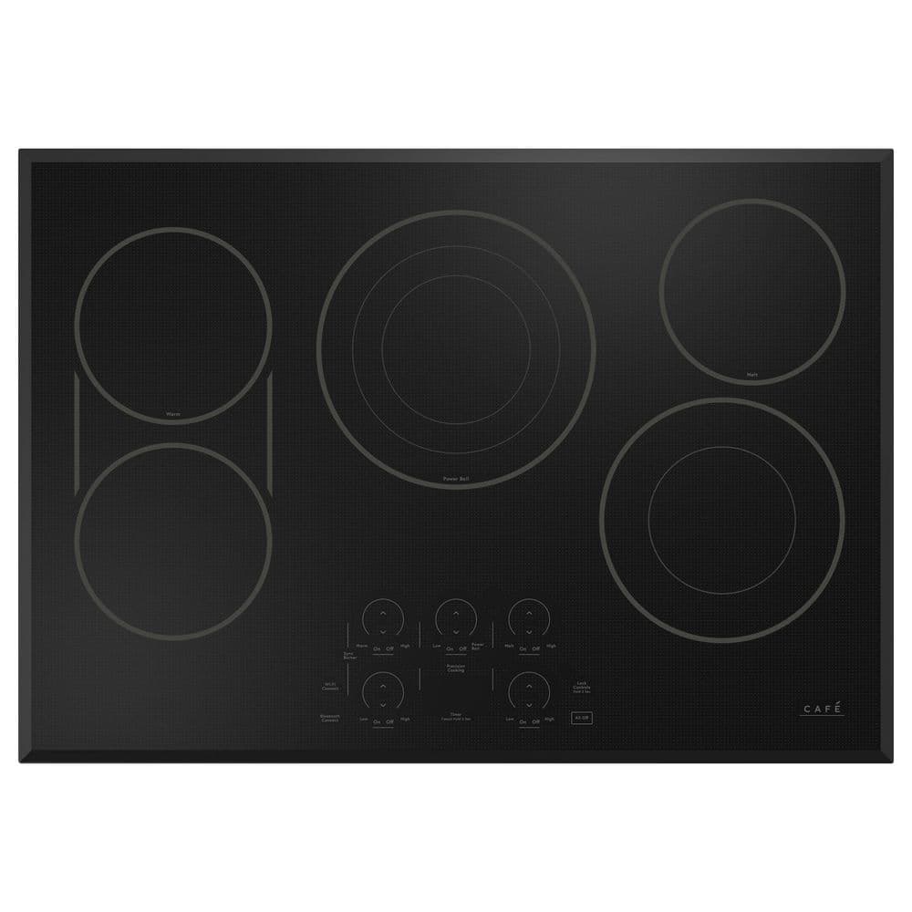 Cafe CEP90301NBB 30 Inch Built-In Touch Control Electric Cooktop