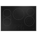 30 in. Smart Radiant Electric Cooktop in Black with 5 Elements