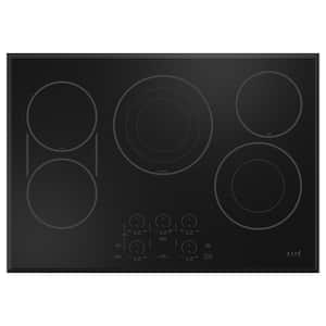 30 in. Smart Radiant Electric Touch Control Cooktop in Black with 5 Elements