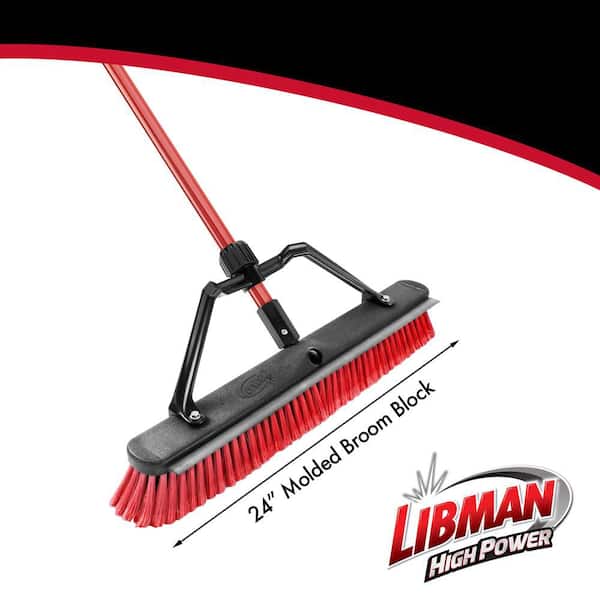 Vileda Professional Industrial Curved Block Broom - 48 Vileda Professional Industrial Curved Block Broom - 48