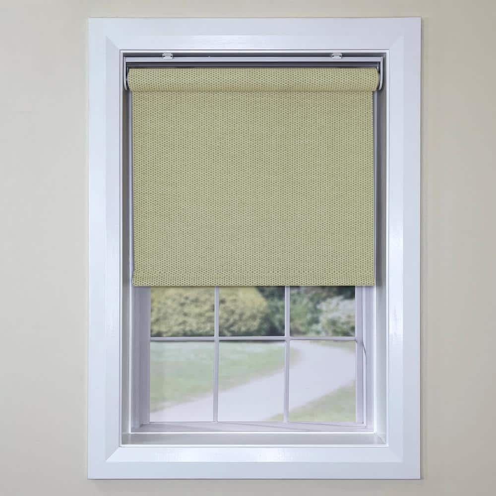 Driftwood Cordless Woven Fabric Roman Blackout Shade 32" x 72"