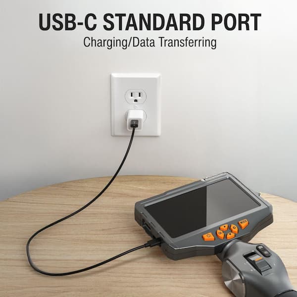 Teslong TD500 Articulating Dual Lens Inspection Camera,3000 mAh