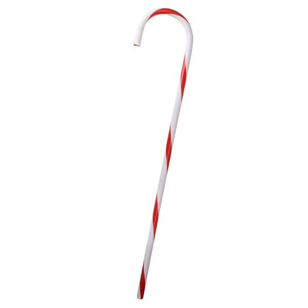 Candy Cane Christmas Decorations-32 in.-Red and White-Set of 24