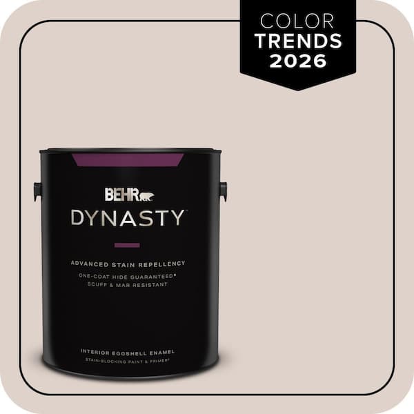 BEHR DYNASTY 1 gal. #N150-1 Mocha Ice Eggshell Enamel Interior Stain-Blocking Paint & Primer