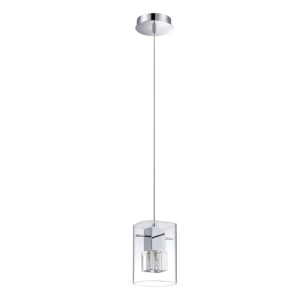 Metro Series 1-Light Chrome Pendant