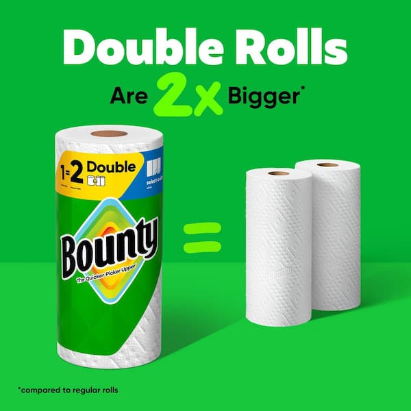 White, Select-A-Size Paper Towel Roll (12 Double Plus Rolls)
