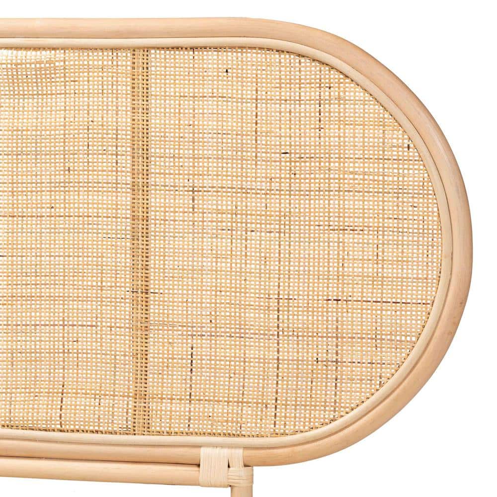 Natural Rattan Bohemian Queen Size Standalone Headboard