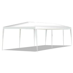 10 ft. x 30 ft. White Outdoor Wedding Party Event Tent Gazebo Canopy