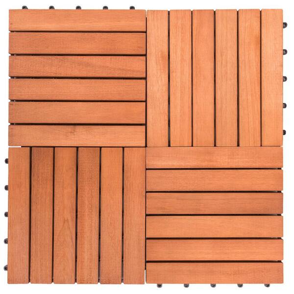 Helios Composite Deck Tiles (6 Slat) - Outdoor Flooring