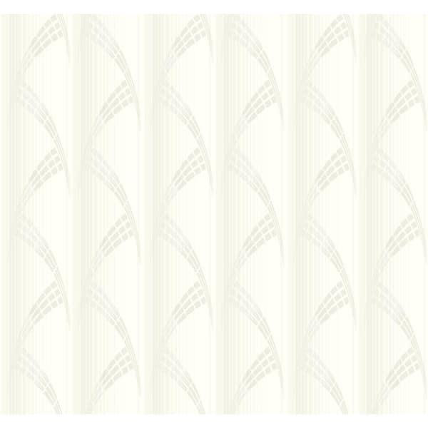 York Wallcoverings White Metropolis Paper Unpasted Matte Wallpaper (27 in. x 27 ft.)