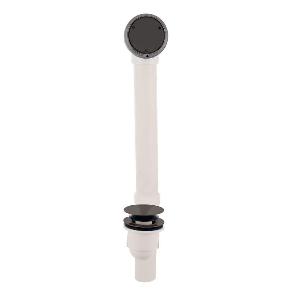 Bath Waste & Overflow with Patented Deep Soak Cover and Tip-Toe Drain Trim - Sch. 40 PVC, Oil Rubbed Bronze price history on PriceWatchPro