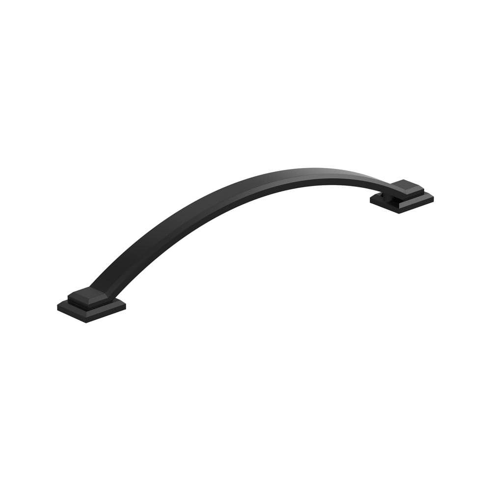 Sheffield 6-5/16 in. (160mm) Center-to-Center Traditional Matte Black Arch Cabinet Pull price history on PriceWatchPro