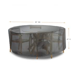 Titanium Shield Outdoor Small Round Dining Set Cover