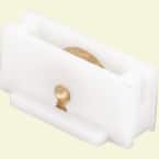 Prime-Line 7/16-in Tandem Brass Sliding Window Roller Assembly G 3222 Prime-Line 7/16-in Tandem Brass Sliding Window Roller Assembly G 3222