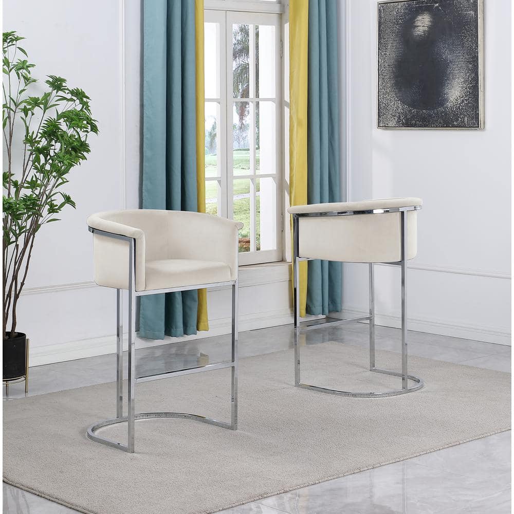 Modern Black Metal L-Shaped Accent Chair