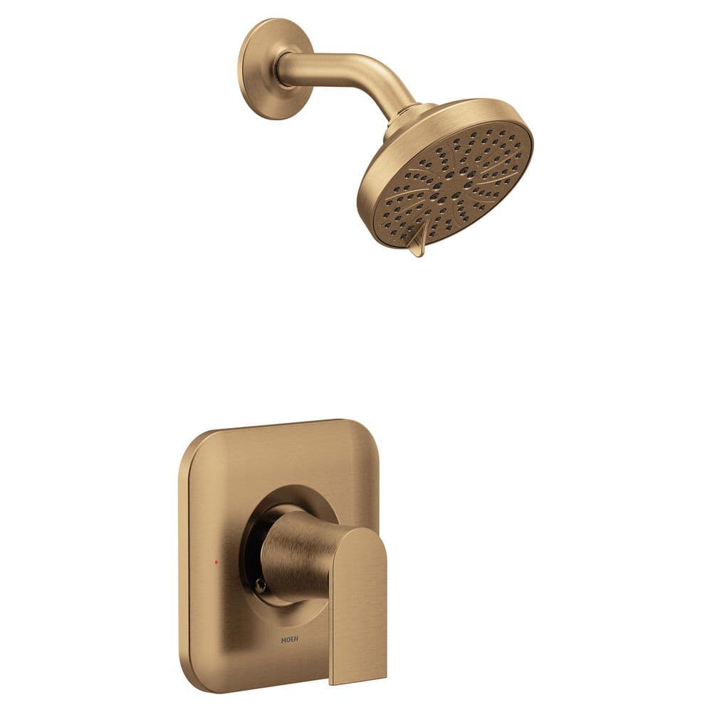 Genta LX Posi-Temp Pressure Balancing Eco-Performance Modern Shower Only Trim, Valve Required, Bronzed Gold price history on PriceWatchPro