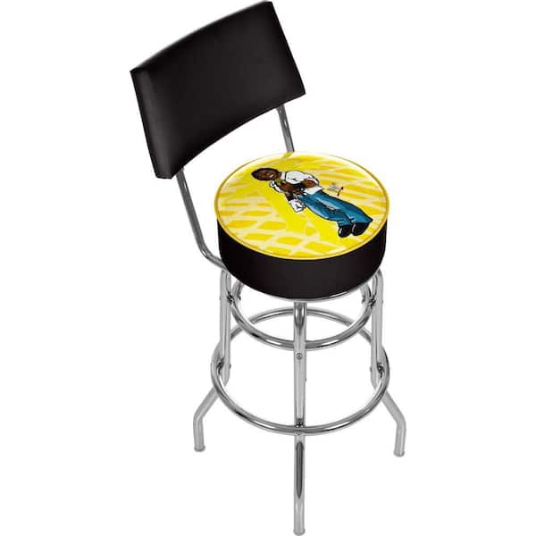 Trademark WWE Kids R-Truth Padded Bar Stool with Back