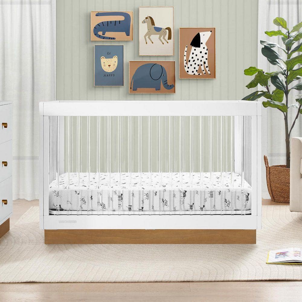 Delta Children James Acrylic 4-in-1 Convertible Crib-Greenguard