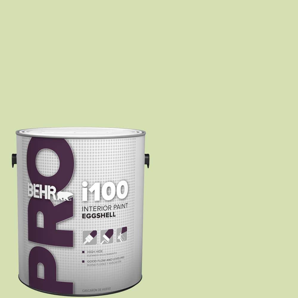 BEHR PRO 1 gal. 420C3 Celery Bunch Eggshell Interior Paint PR13001