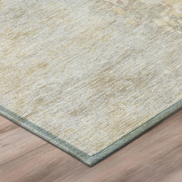Chantille Machine Washable Indoor/Outdoor Abstract ACN3112 Ivory 10 ft. x 14 ft. Area Rug
