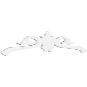 1 in. x 48 in. x 10 in. (5/12) Pitch Florence Gable Pediment Architectural Grade PVC Moulding