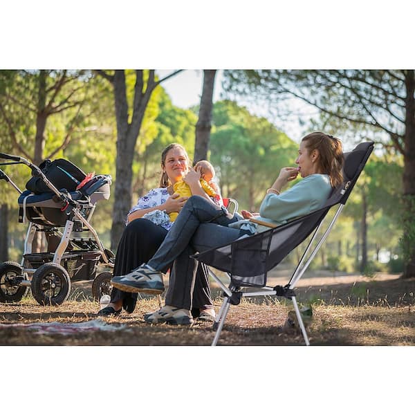 Compact High Back Camping Chair, Lightweight Foldable Camp Chair