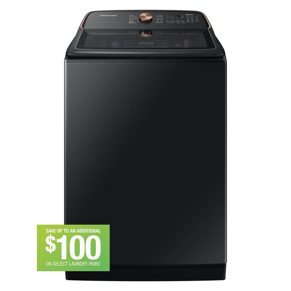 Samsung 5.4 cu. ft. Extra-Large Capacity Smart Top Load Washer with Pet ...