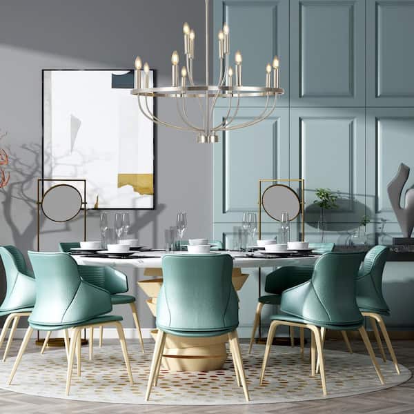 Visual Comfort Crystal & Brass Table Lamp - KD 20 - 22 Tall 