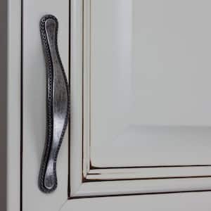 3 in. Center-to-Center Weathered Nickel Beaded Cabinet Pull (10-Pack)