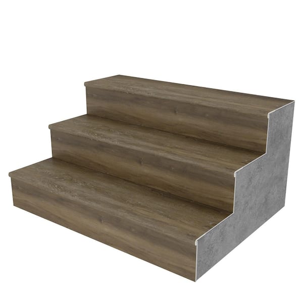 NewTechWood EverLux Basic Bison 0.78 in. T x 2.55 in. W x 94.5 in