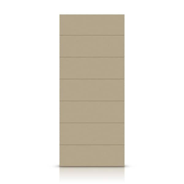 CALHOME 24 in. x 80 in. Hollow Core Unfinished Composite MDF Interior Door Slab