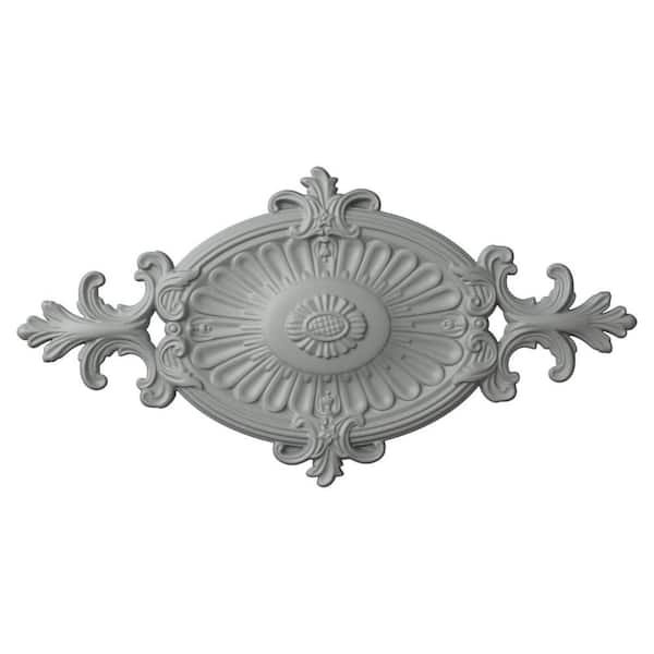 Ekena Millwork 44-1/4 in. H x 22-3/8 in. W x 2-3/8 in. P Roshan Ceiling Medallion