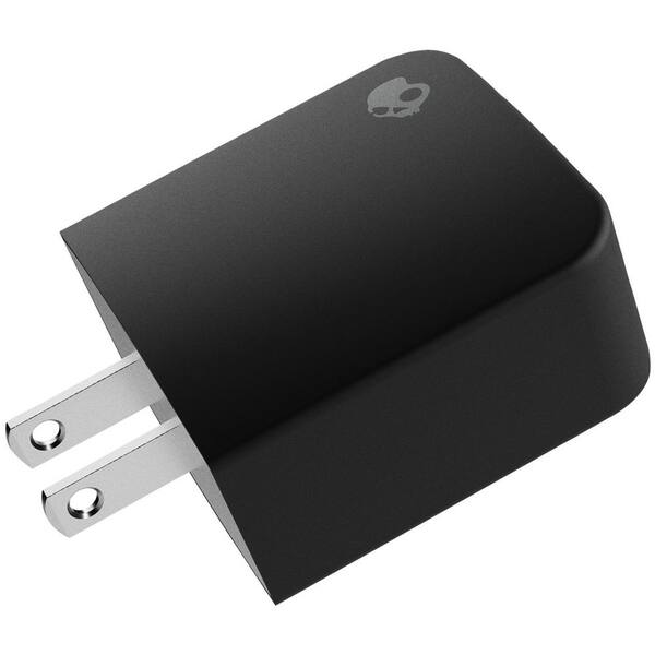 Skullcandy Fix Rapid AC Adapter with Dual USB Port in Black