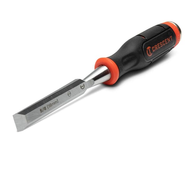 Crescent 5/8 in. Wood Chisel with Grip and Striking End Cap