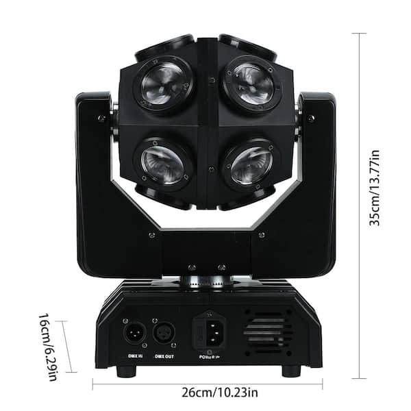 OUKANING 10.23 in. 150-Watt Equivalent Integrated LED Dimmable