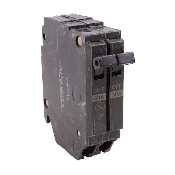 GE Q-Line 30 Amp 1 in. Double-Pole Circuit Breaker THQP230 - The Home Depot