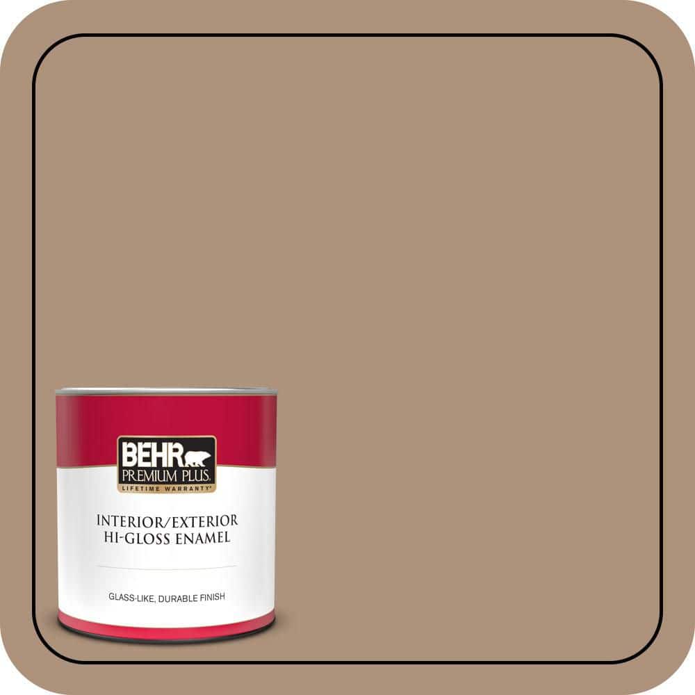 1 qt. #PPU4-04 Soft Chamois Hi-Gloss Enamel Interior/Exterior Paint & Primer price history on PriceWatchPro