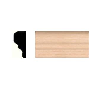 5/16 in. x 11/16 in. x 8 ft. Basswood Panel Moulding