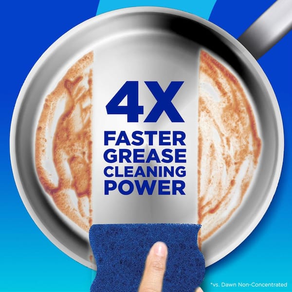 Platinum 74.3 oz. Fresh Rain Scent Liquid Dish Soap (Case of 4)