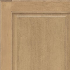 7.3125 in. W x 0.75 in. D x 7.3125 in. H. Fox Hill Cabinet Door Sample in Wicker