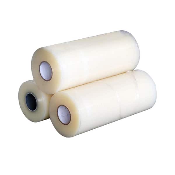 Floor Protection Film, 24 inch x 200 Feet Roll, White Self