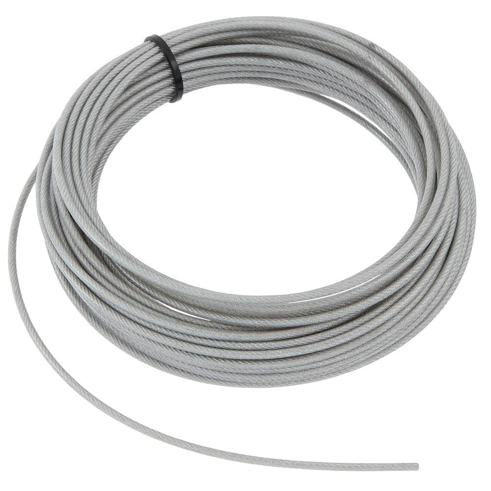 PVC Coated Plastic Hanging Rope Hook Steel Wire Clothes Line
