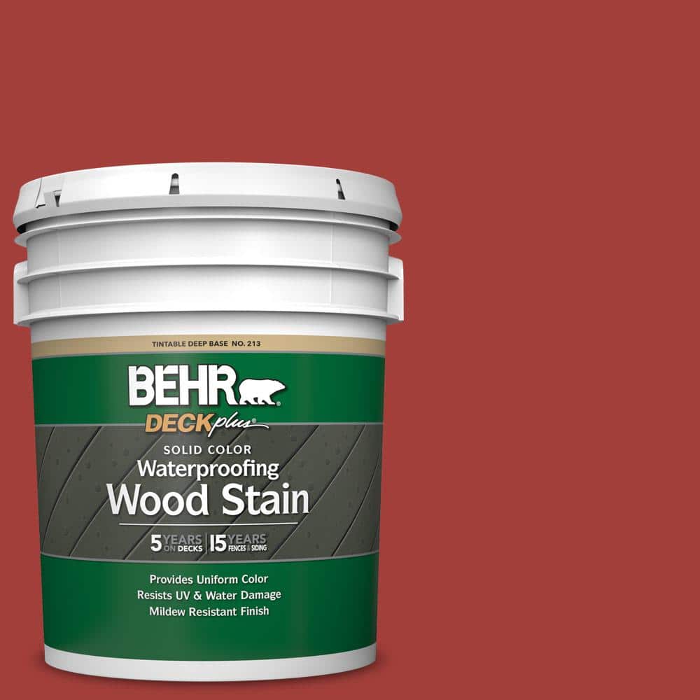 5 gal. #P140-7 No More Drama Solid Color Waterproofing Exterior Wood Stain