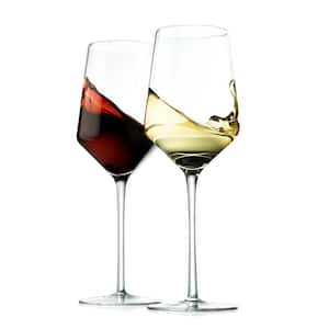7 oz. Crystal Wine Glass Set (Set of 2)