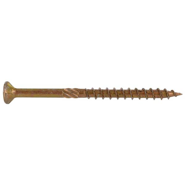Power Pro #8 x 2 in. Star Flat-Head Interior Wood Screw (165-Pack